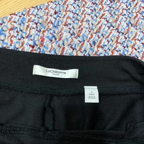 Liz Claiborne wide leg black women’s pants Sz S - Picture 4 of 4